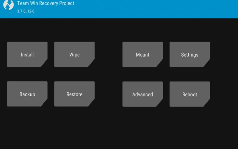 Penjelasan TWRP
