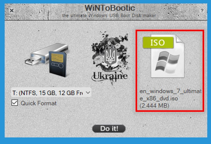 ISO Windows di WintoBoot