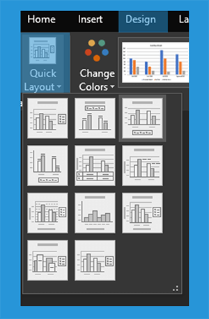 Setting Tataletak Grafik yang Sudah Dibuat