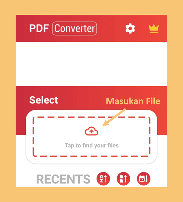 Browse Excel Untuk Konversi PDF