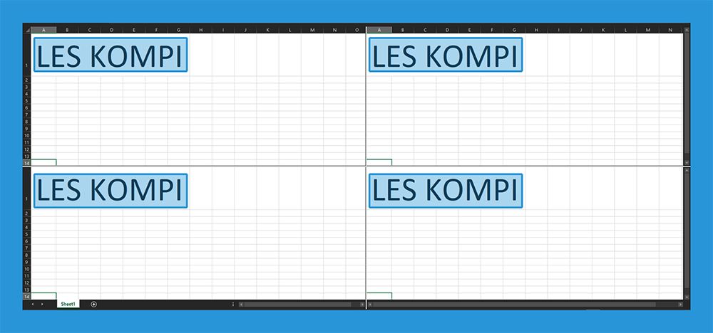 Contoh Fitur Split