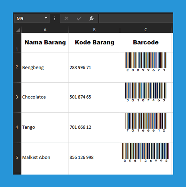 Cara Buat Barcode Produk - Homecare24