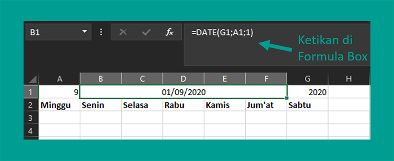 Formula Kolom Dialog Rumus