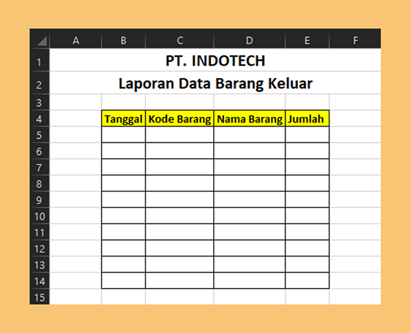 Contoh Pembukuan Barang Masuk  Delinews Tapanuli