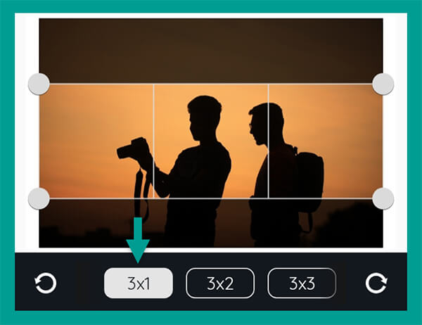 Atur Ukuran Grid Feed