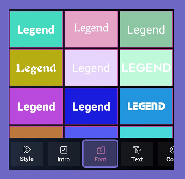 Memilih Font Untuk Intro