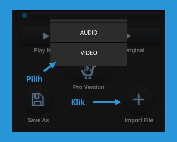 Import Video File HP