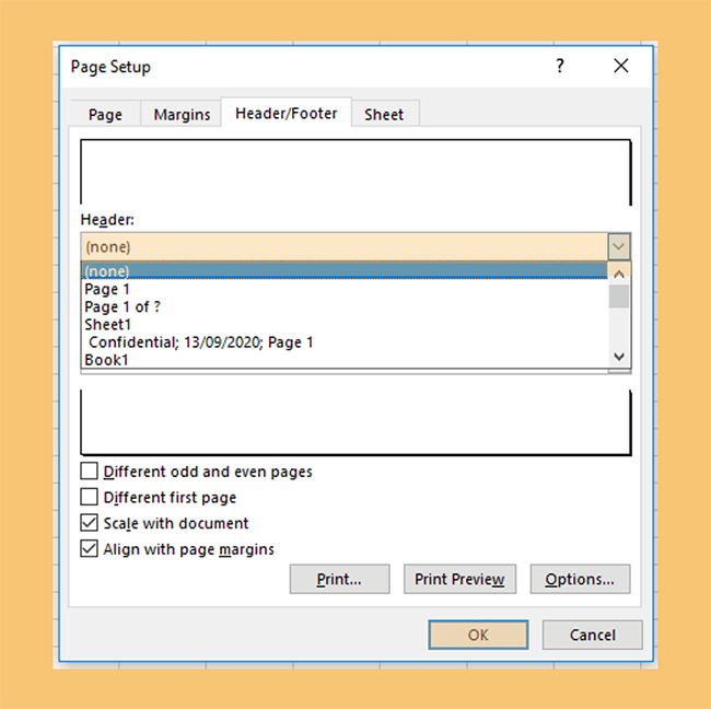 Menghapus Header dan Footer di Microsoft Excel