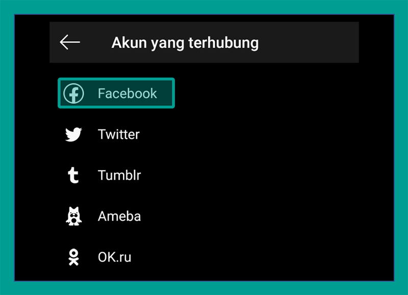 Opsi Facebook IG