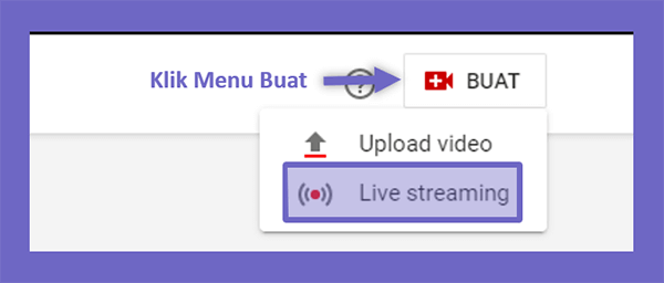 Buat Livestreaming Youtube