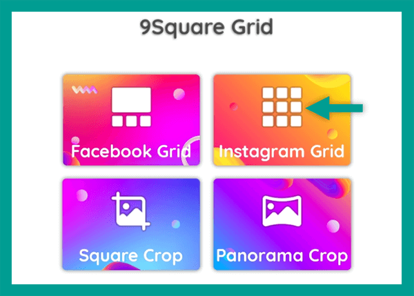 Aplikasi Instagram Grid 9Square