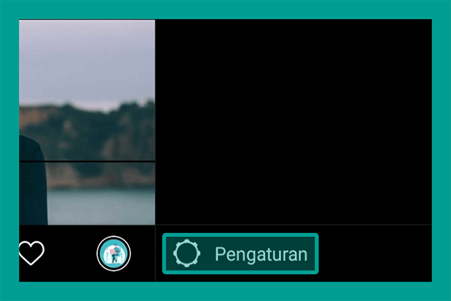 Menu Pengaturan Instagram