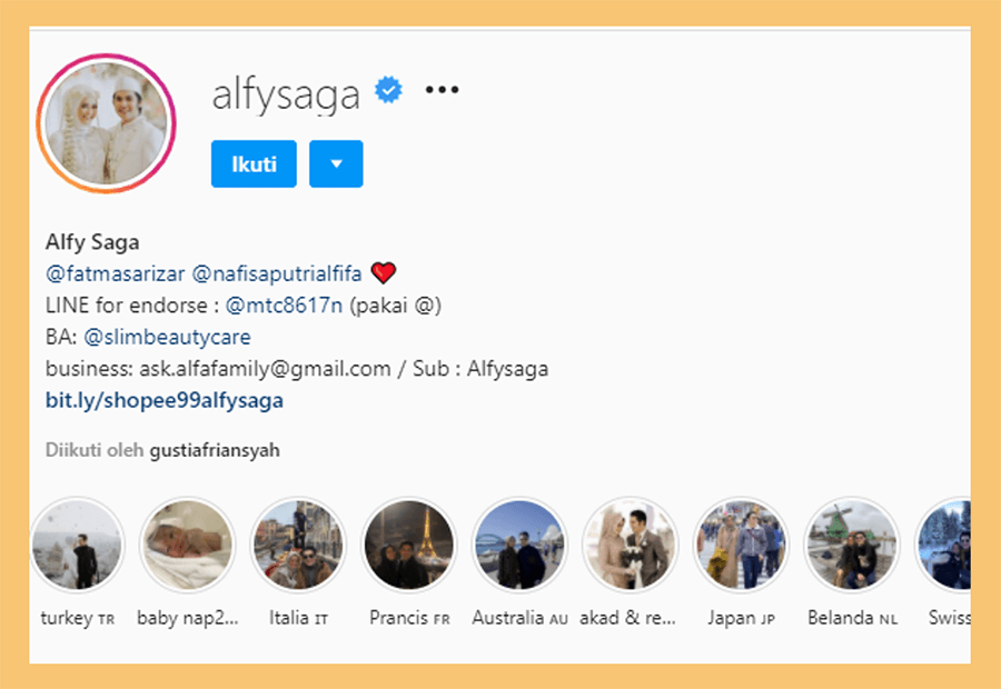 Akun Selegram