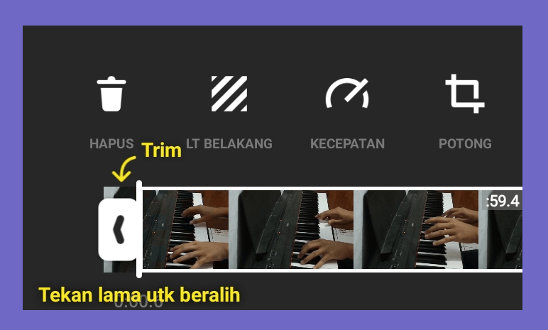 Atur Durasi Video Inshot