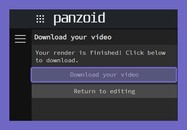 Simpan Hasil Video Intro