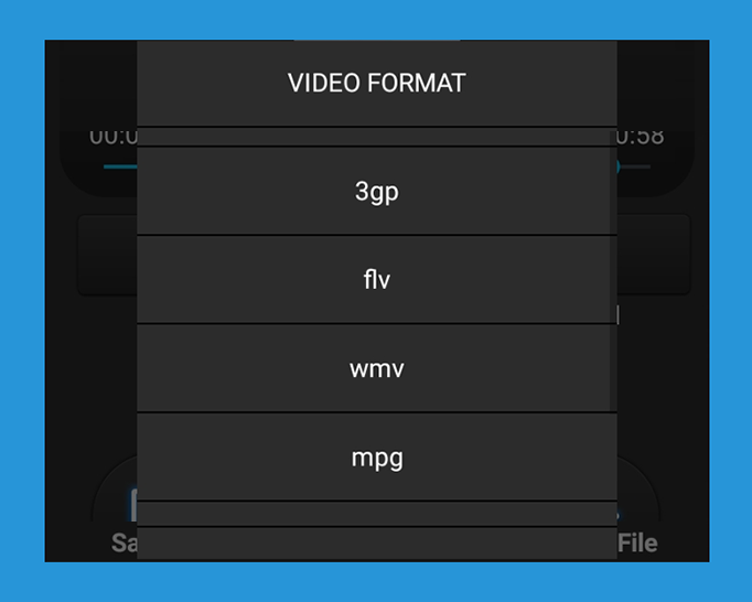 Simpan Hasil Format Video