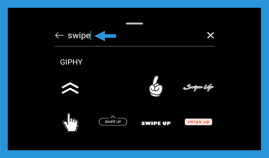 Stiker Swipe