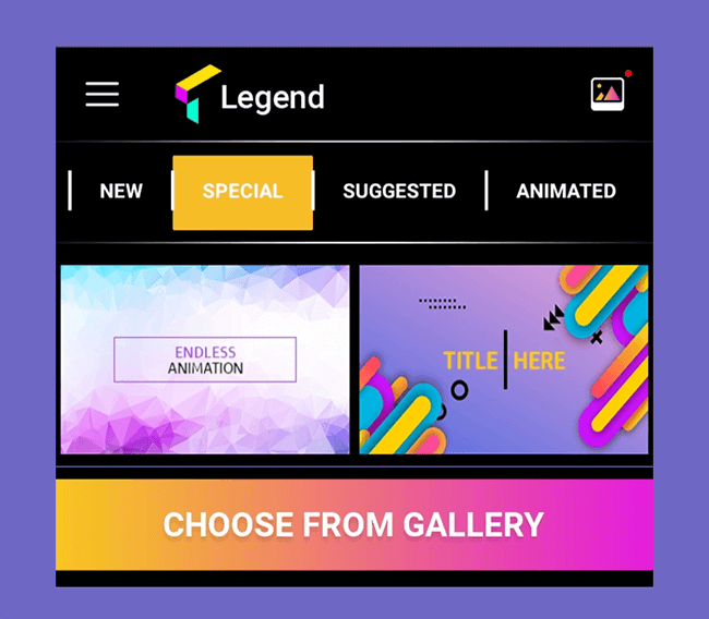 Template Intro App Legend