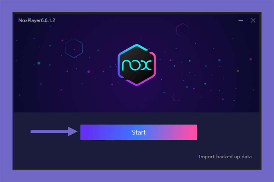 Start Nox App Player