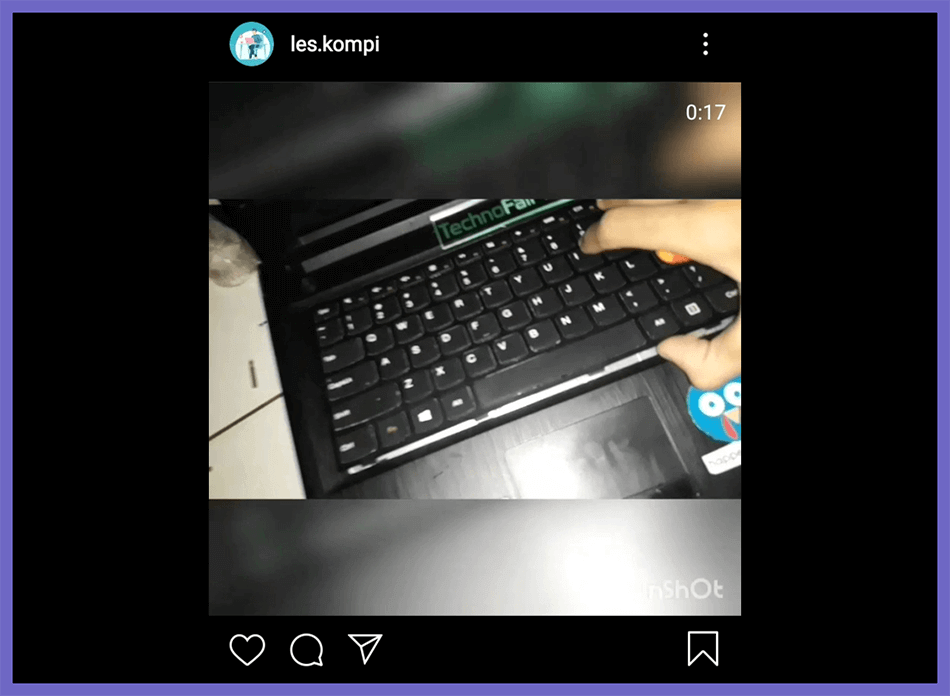 Setting Upload Video Tanpa Crop di Instagram
