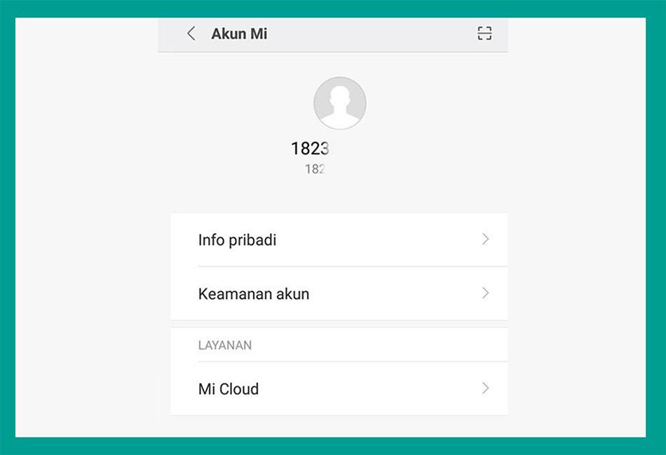 Contoh Akun MI Sudah Terdaftar