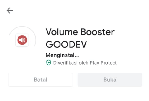 aplikasi Volume Booster GODEV