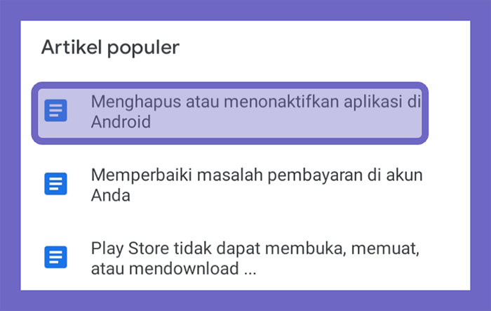 Artikel Hapus Aplikasi Bawaan di Play Store