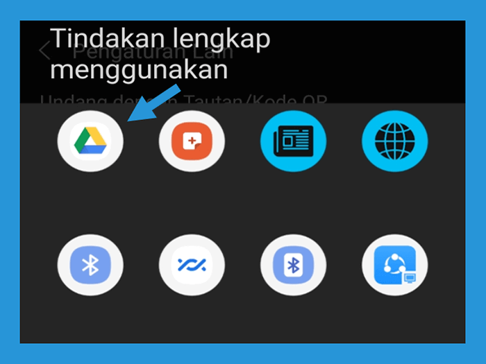 Backup Chat ke Google Drive