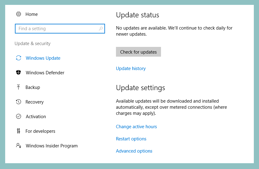Update Windows ke Versi Terbaru