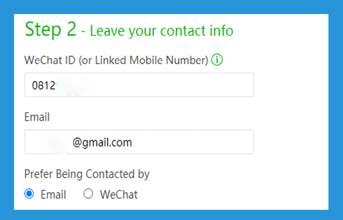 Cara membuka akun wechat yang terblokir