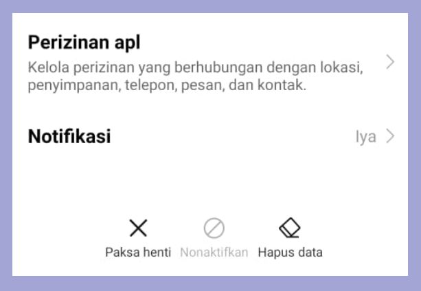 Hapus Data Kamera