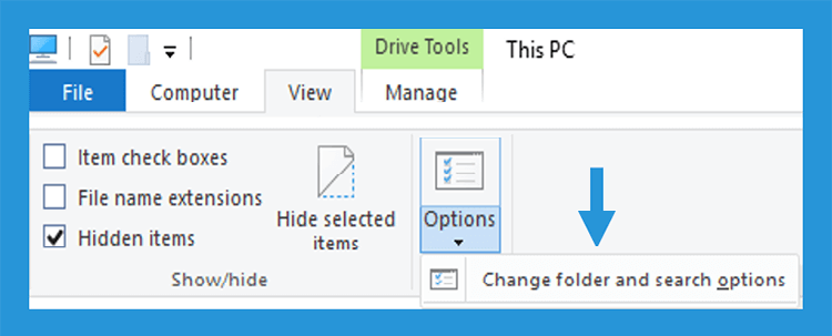 Options File Explorer