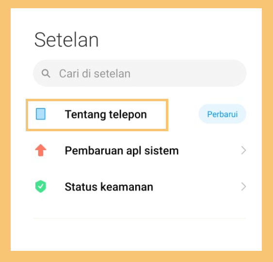 Tentang Telepon HP Xiaomi