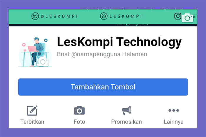 Contoh Nama Halaman di Facebook Berhasil Diubah