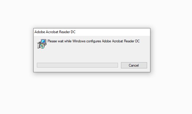 Proses Repair Adobe Reader di PC