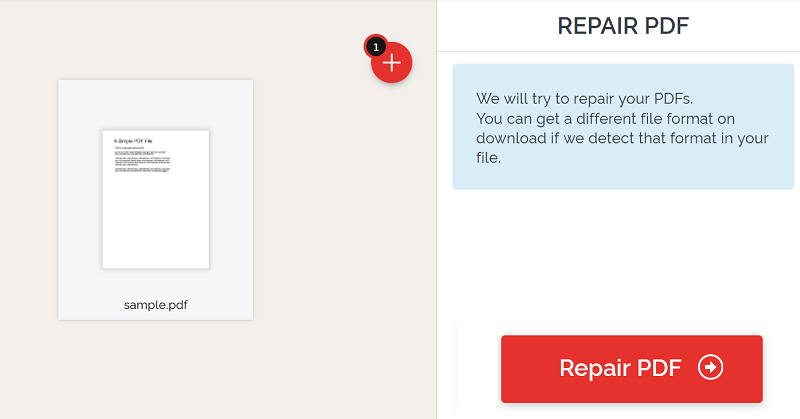 Repair PDF Secara Online
