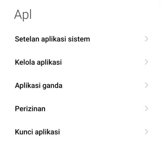 Memilih Aplikasi