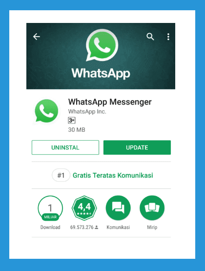 Update Aplikasi WhatsApp
