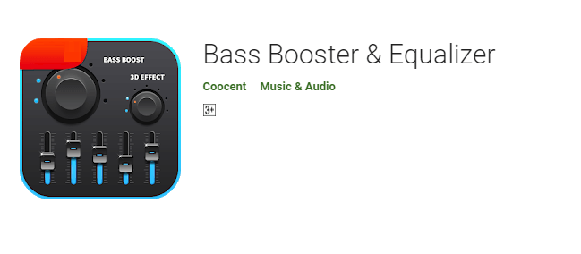 Bass Booster di Playstore Android
