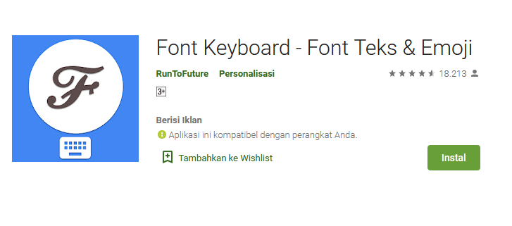 Font Keyboard Android