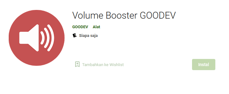 Volume Booster Goodev