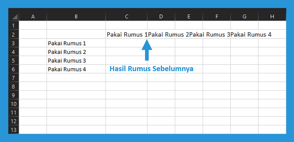 Atur Cell Lain di Dokumen Excel