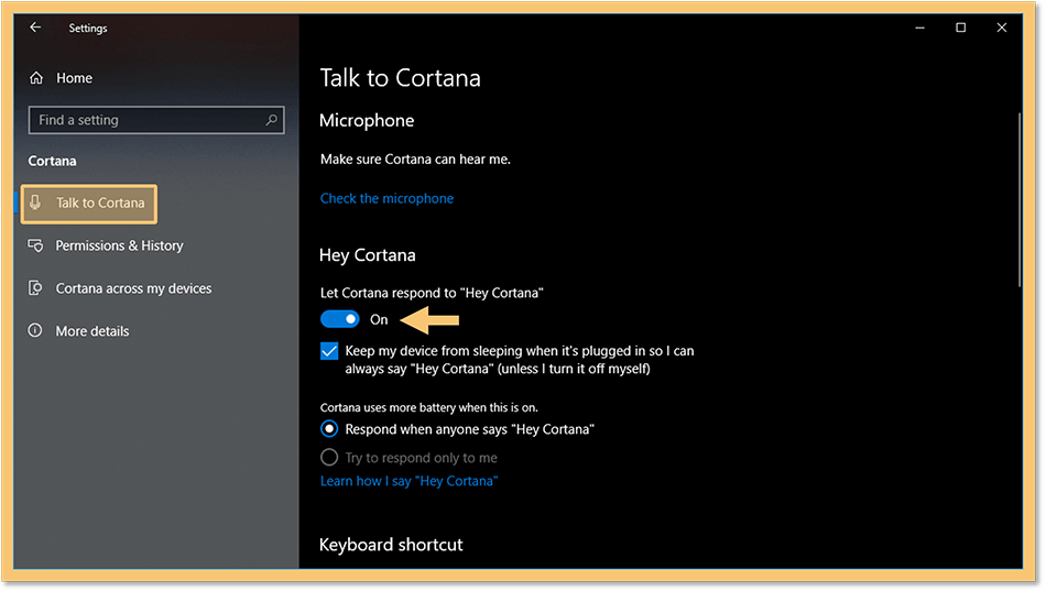 Cara Mengaktifkan Hey Cortana