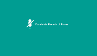 Cara Mute Semua Peserta di Zoom