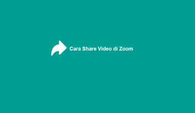 Cara Share Video di Zoom HP atau PC