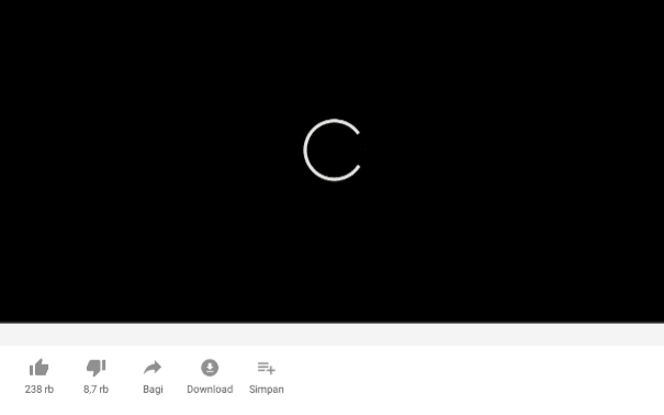 Contoh Loading Video di Youtube