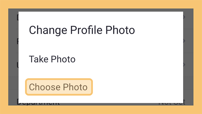 Cara Memasang Foto Profil di Zoom Android