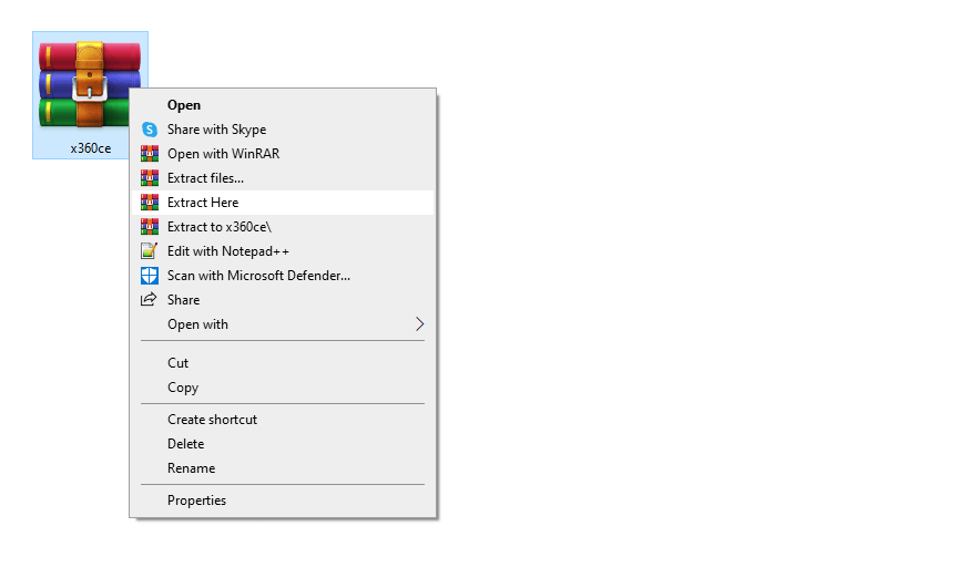 Extract File Emulator Stik