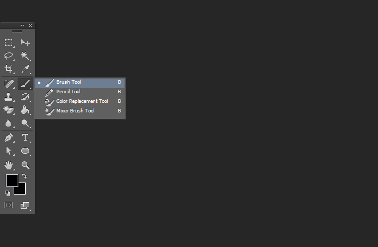 Opsi Brush Tools Photoshop