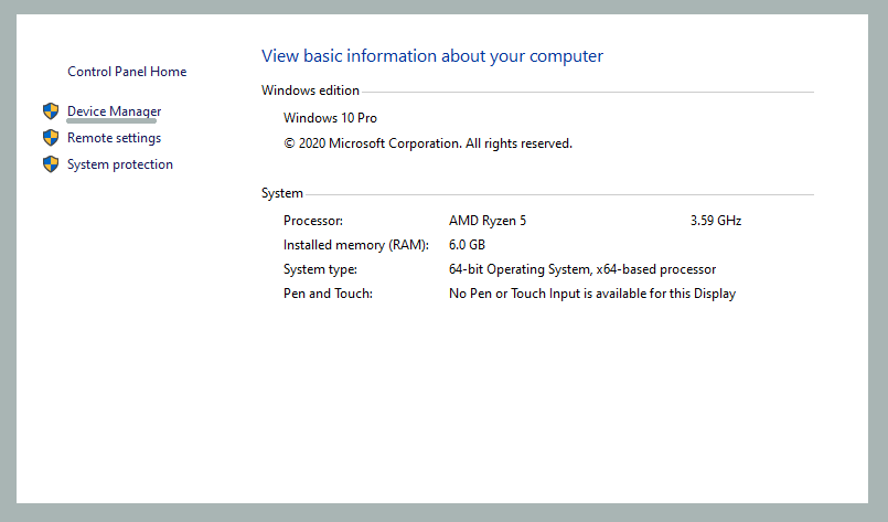 Opsi Device Manager di Computer